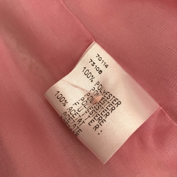 Vintage Cottagecore Corset Top Vest Pastel Pink Made in Germany Barbiecore - Picture 9 of 16